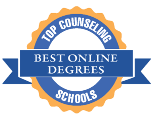 top counseling schools badge